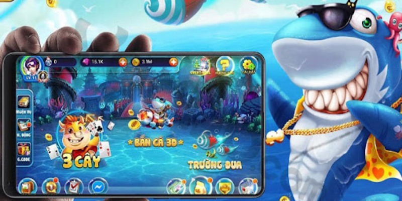 Thao tác chơi bắn cá đổi thưởng 68 game bài