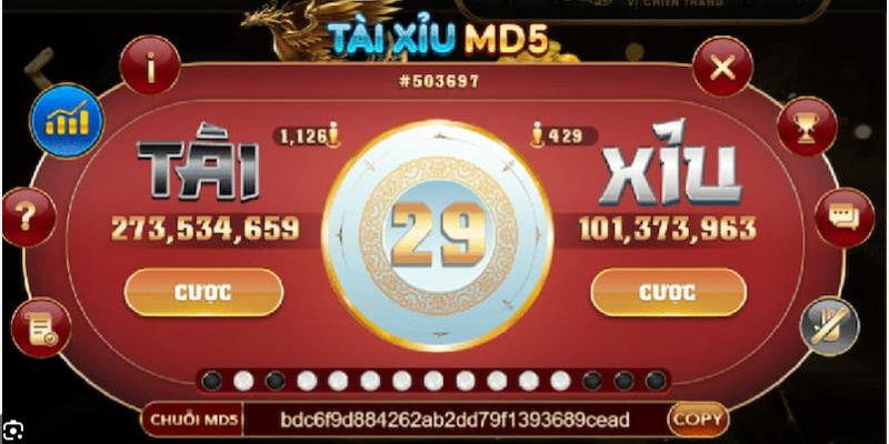 Tài xỉu MD5 68 game bài không bao giờ khiến anh em thất vọng về chất lượng